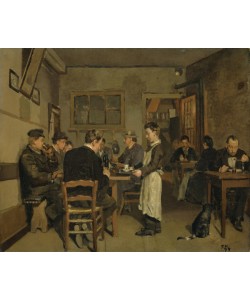 Ferdinand Hodler, Guest House, 1879 (oil on canvas)