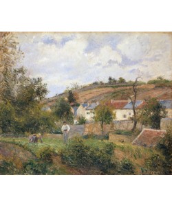 Camille Pissarro, A Corner of l'Hermitage, Pontoise, 1878 (oil on canvas)