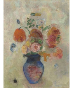 Odilon Redon, Large Vase with Flowers, c.1912 (oil on canvas)