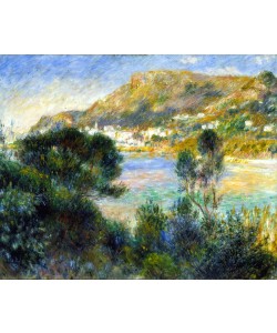 Pierre-Auguste Renoir, View From Cap Martin of Monte Carlo, c.1884 (oil on canvas)