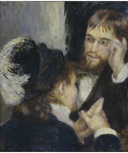 Pierre-Auguste Renoir, Conversation with the Gardener, c.1870 (oil on canvas)