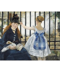 Edouard Manet, The Railway, 1873 (oil on canvas)