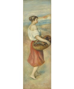 Pierre-Auguste Renoir, Girl with a Basket of Fish, c.1889 (oil on canvas)