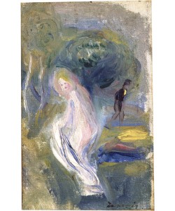 Pierre-Auguste Renoir, Nude with Figure in Background, c.1882 (oil on canvas)