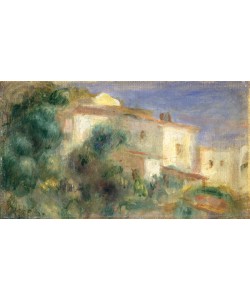 Pierre-Auguste Renoir, Maison de la Poste, Cagnes, 1906-7 (oil on canvas)