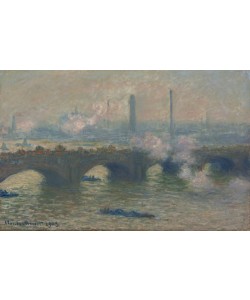 Claude Monet, Waterloo Bridge, Gray Day, 1903 (oil on canvas)