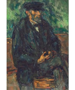 Paul Cézanne, The Gardener Vallier, 1906 (oil on canvas)
