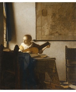 Jan Vermeer, Woman with a Lute, c.1662-1663 (oil on canvas)