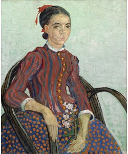 Vincent van Gogh, La Mousme, 1888 (oil on canvas)