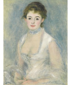 Pierre-Auguste Renoir, Madame Henriot, c.1876 (oil on canvas)
