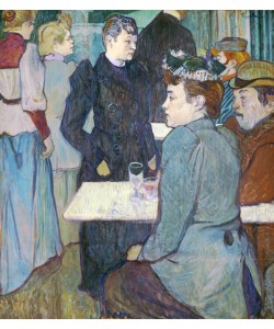 Henri de Toulouse-Lautrec, A Corner of the Moulin de la Galette, 1892 (oil on cardboard)