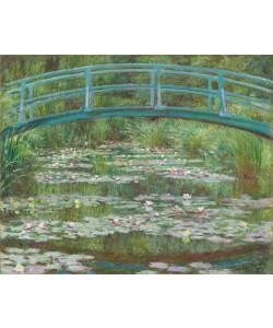 Claude Monet, The Japanese Footbridge, 1899 (oil on canvas)