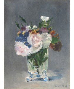 Edouard Manet, Flowers in a Crystal Vase, c.1882 (oil on canvas)