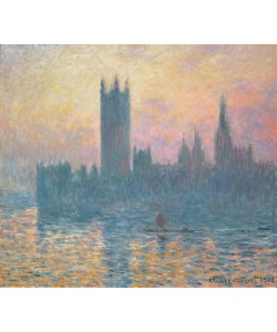 Claude Monet, The Houses of Parliament, Sunset, 1903 (oil on canvas)