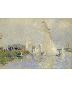 Pierre-Auguste Renoir, Regatta at Argenteuil, 1874 (oil on canvas)