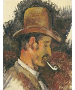 Paul Cézanne, Man with Pipe, 1892-96 (oil on canvas)