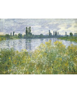 Claude Monet, Banks of the Seine, Vetheuil, 1880 (oil on canvas)