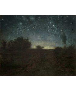 Jean-Francois Millet, Starry Night, c.1850-65 (oil on canvas)