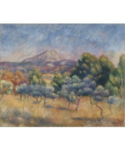Pierre-Auguste Renoir, Mount of Sainte-Victoire, c.1888-89 (oil on canvas)