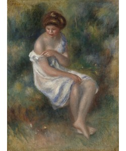 Pierre-Auguste Renoir, The Bather, c.1900 (oil on canvas)
