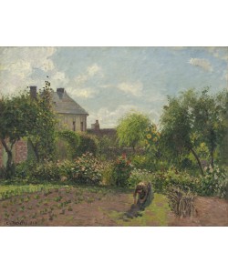 Camille Pissarro, The Artist's Garden at Eragny, 1898 (oil on canvas)