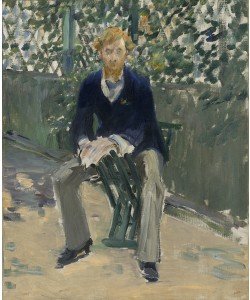 Edouard Manet, George Moore in the Artist's Garden, c.1879 (oil on canvas)