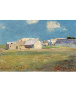 Odilon Redon, Breton Village, c.1890 (oil on canvas)