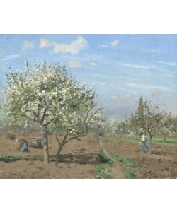 Camille Pissarro, Orchard in Bloom, Louveciennes, 1872 (oil on canvas)
