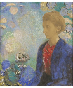 Odilon Redon, Baronne de Domecy, c.1900 (pastel and gouache)