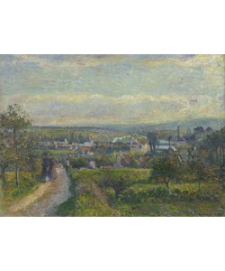 Camille Pissarro, View of Saint-Ouen-L'Aumone, 1876 (oil on canvas)
