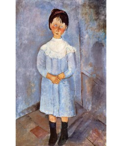 Amedeo Modigliani, Girl in Blue, 1918 (oil on canvas)