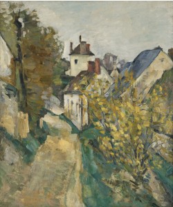 Paul Cézanne, The House of Dr. Gachet in Auvers-sur-Oise, 1872-3 (oil on canvas)