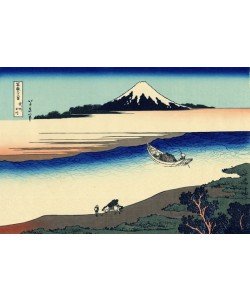 Katsushika Hokusai, Tama river in the Musashi province, c.1830 (woodblock print)