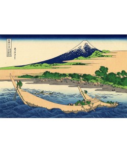 Katsushika Hokusai, Shore of Tago Bay, Ejiri at Tokaido, c.1830 (woodblock print)