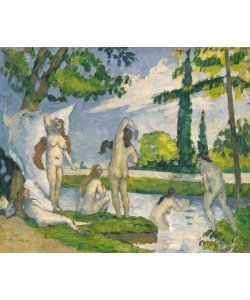 Paul Cézanne, Bathers, 1874-75 (oil on canvas)