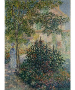 Claude Monet, Camille Monet in the Garden at Argenteuil, 1876 (oil on canvas)