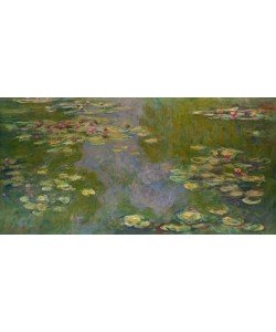 Claude Monet, Water Lilies, 1919 (oil on canvas)