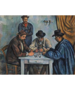 Paul Cézanne, The Card Players, 1890-92 (oil on canvas)