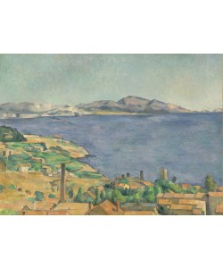 Paul Cézanne, The Gulf of Marseilles Seen from L'Estaque, c.1885 (oil on canvas)