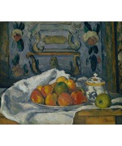 Paul Cézanne, Dish of Apples, c.1876-77 (oil on canvas)