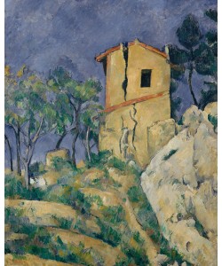 Paul Cézanne, The House with the Cracked Walls, 1892-94 (oil on canvas)