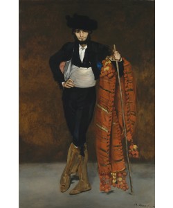 Edouard Manet, Young Man in the Costume of a Majo, 1863 (oil on canvas)