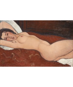 Amedeo Modigliani, Reclining Nude, 1917 (oil on canvas)