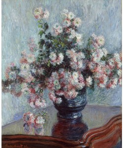 Claude Monet, Chrysanthemums, 1882 (oil on canvas)