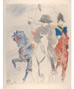 Henri de Toulouse-Lautrec, Napoleon, 1895 (Crayon, brush, and spatter lithograph on wove paper)