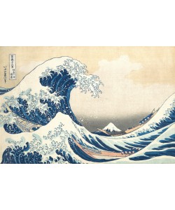 Katsushika Hokusai, The Great Wave off Kanagawa, c.1830 (woodblock print)