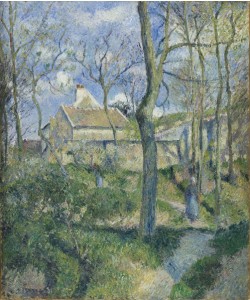 Camille Pissarro, The Path to Les Pouilleux, Pontoise, 1881 (oil on canvas)