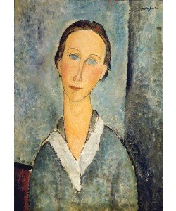 Amedeo Modigliani, Girl in a Sailor's Blouse, 1918 (oil on canvas)