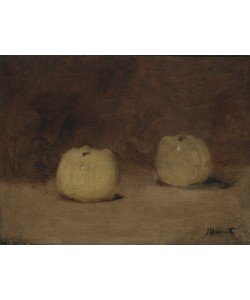 Edouard Manet, Still Life with Two Apples, c.1880 (oil on canvas)
