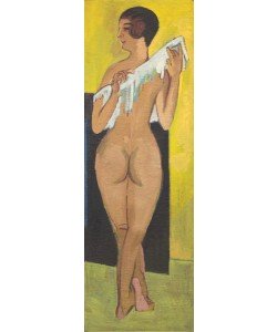 Ernst Ludwig Kirchner, Nude Figure, 1907 (oil on canvas)